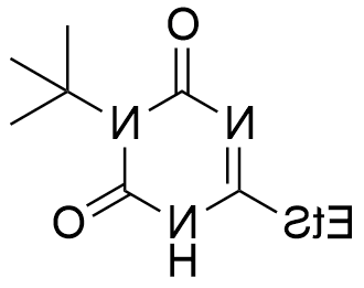 3-叔丁基-6-(乙硫基)-1,3,5-三嗪-2,4(1H,3H)-二酮
